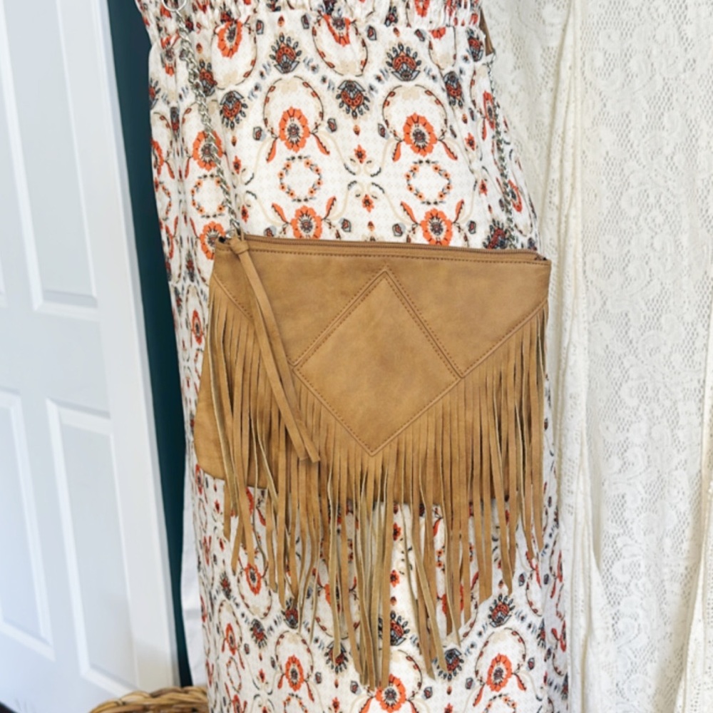 Western Tassel Crossbody Purse